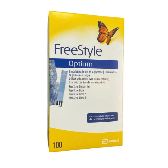 Freestyle Optium - boite de 100 bandelettes