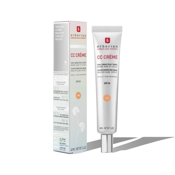 CC crème à la Centella Asiatica teinte Doré SPF30 Erborian