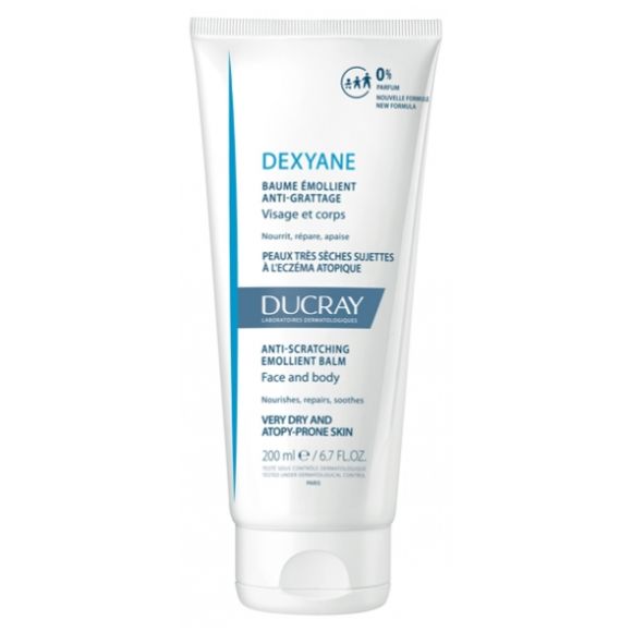 Baume Émollient Anti-Grattage Dexyane Ducray - flacon de 200 ml