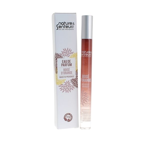 Eau de parfum boisé d'orange Nature & Senteurs - vaporisateur de 15ml