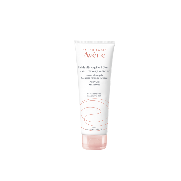 Fluide démaquillant 3 en 1 Avène - tube de 200 ml