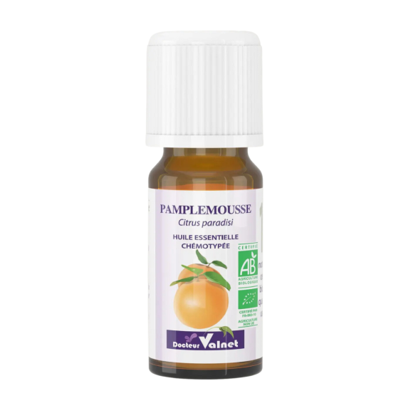 Huile essentielle Pamplemousse Bio Dr Valnet - 10 ml