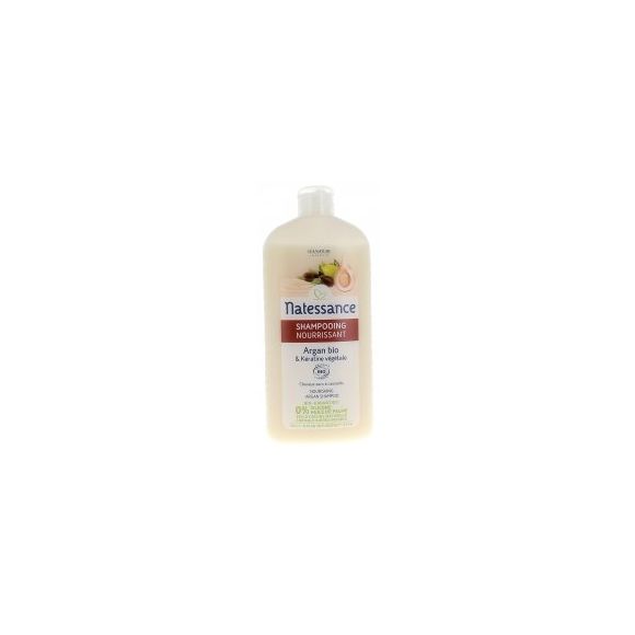Natessance shampooing nutrition intense à l'argan Léa Nature - flacon de 250 ml