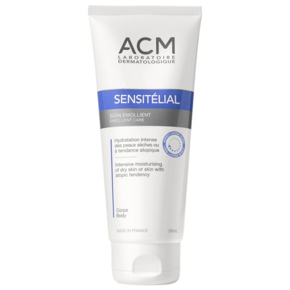 Sensitélial soin émollient Laboratoire ACM - tube de 200ml