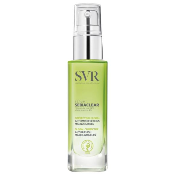Sebiaclear Sérum correcteur global SVR - flacon de 30 ml