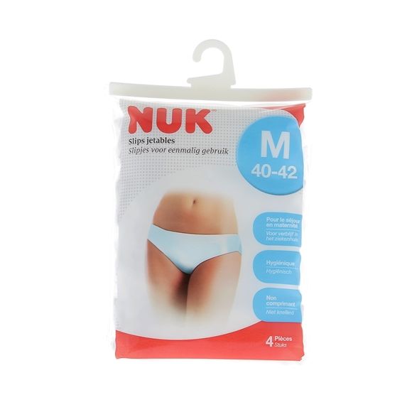 Slips jetables NUK - sachet de 4 pièces