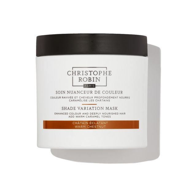 Soin nuanceur de couleur châtain éclatant Christophe Robin - pot de 250ml