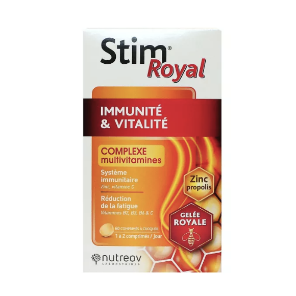 Stim royal immunité et vitalité Nutreov - boite de 60 comprimés