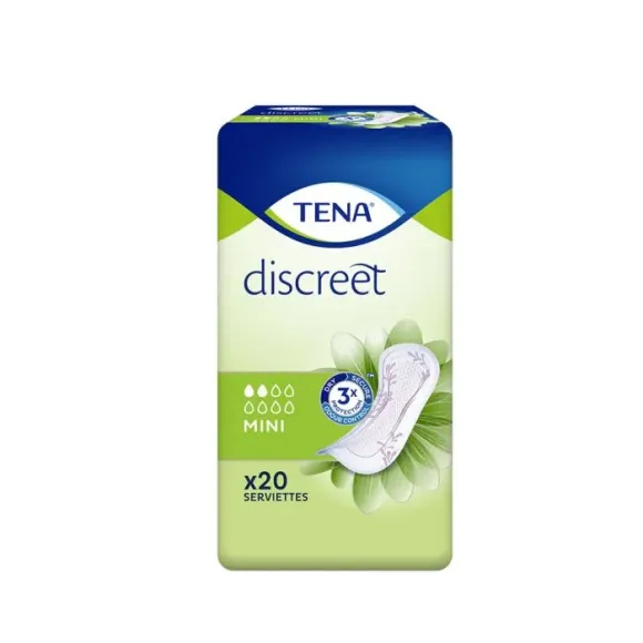 Lady Discreet Mini Tena - 20 protections anatomiques