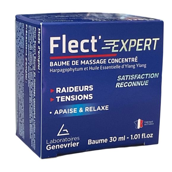 Flect'expert baume de massage concentré Genevrier - baume de 30ml