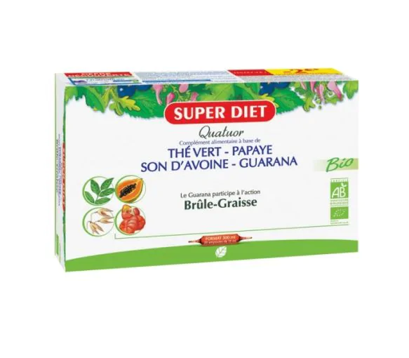 Brûleur De Graisse Puissant - Formule Minceur Au Guarana, Thé Vert & Konjac - Neuf Sous Blister